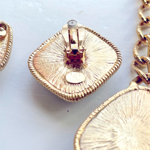 Rare Vintage 1993 Caprianti Jeweltone Kenneth Jay Lane for Avon Parure - Picture 12 of 14